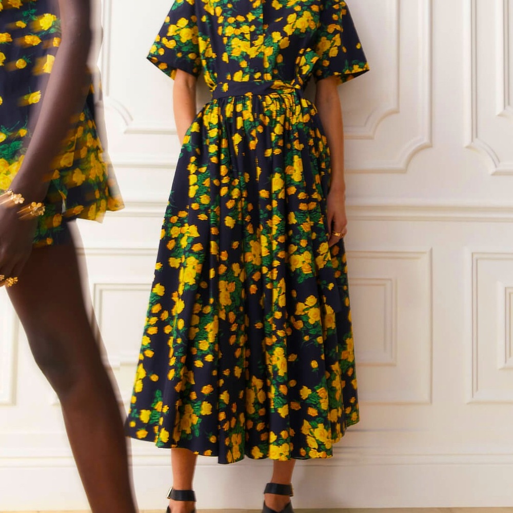 Emilia Wickstead x goop Exclusive Floral Skirt